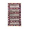 Tapis en laine orientale fait à la main 75 x 133 cm