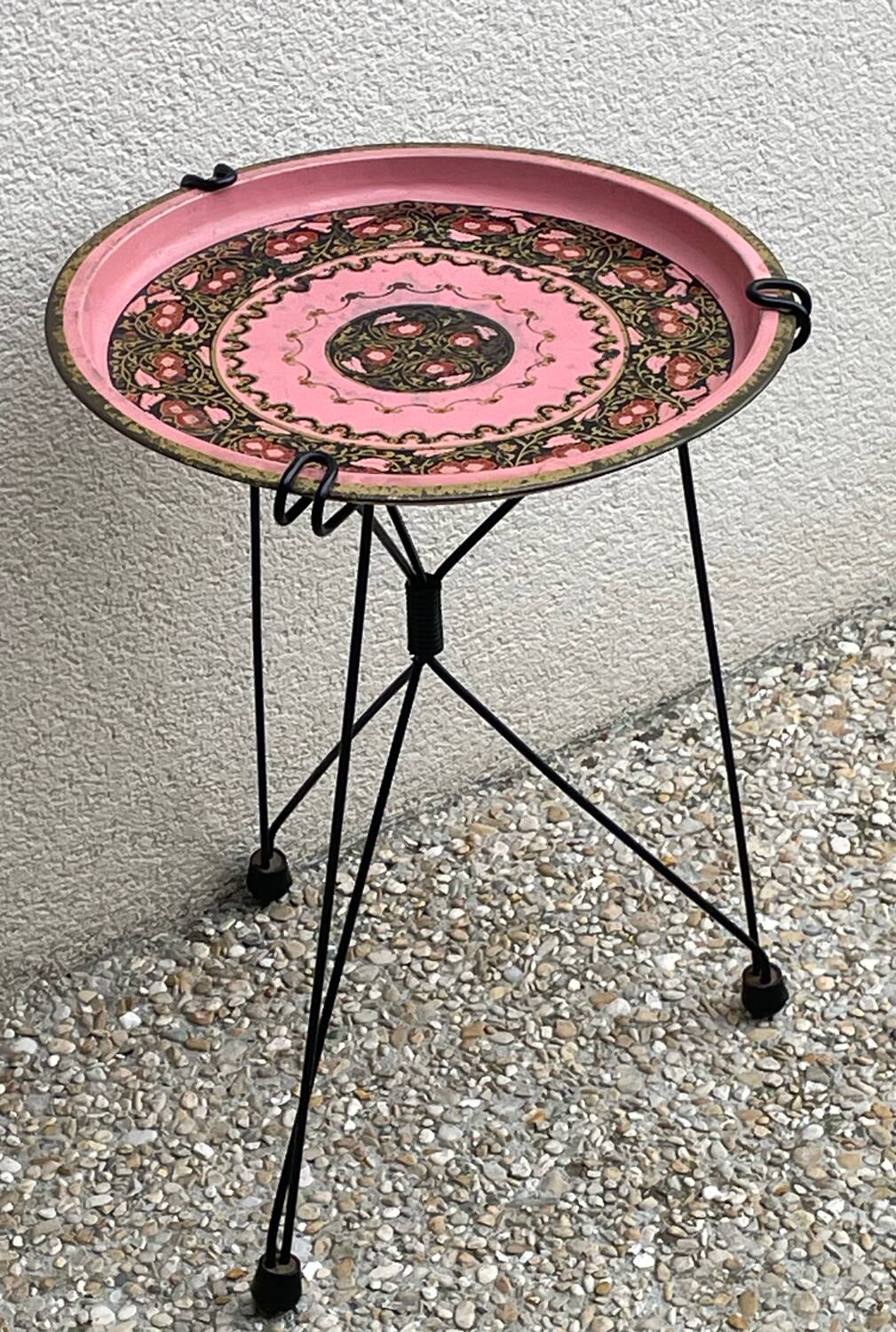 Tripode guéridon vintage 60´