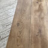 1950s oak butcher's farm table