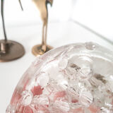 Vintage glass flower pick made in France