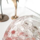 Vintage glass flower pick made in France