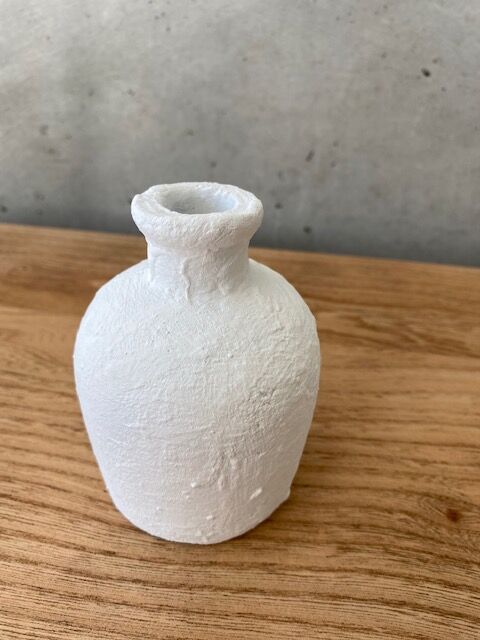 Set of 3 sandstone vases