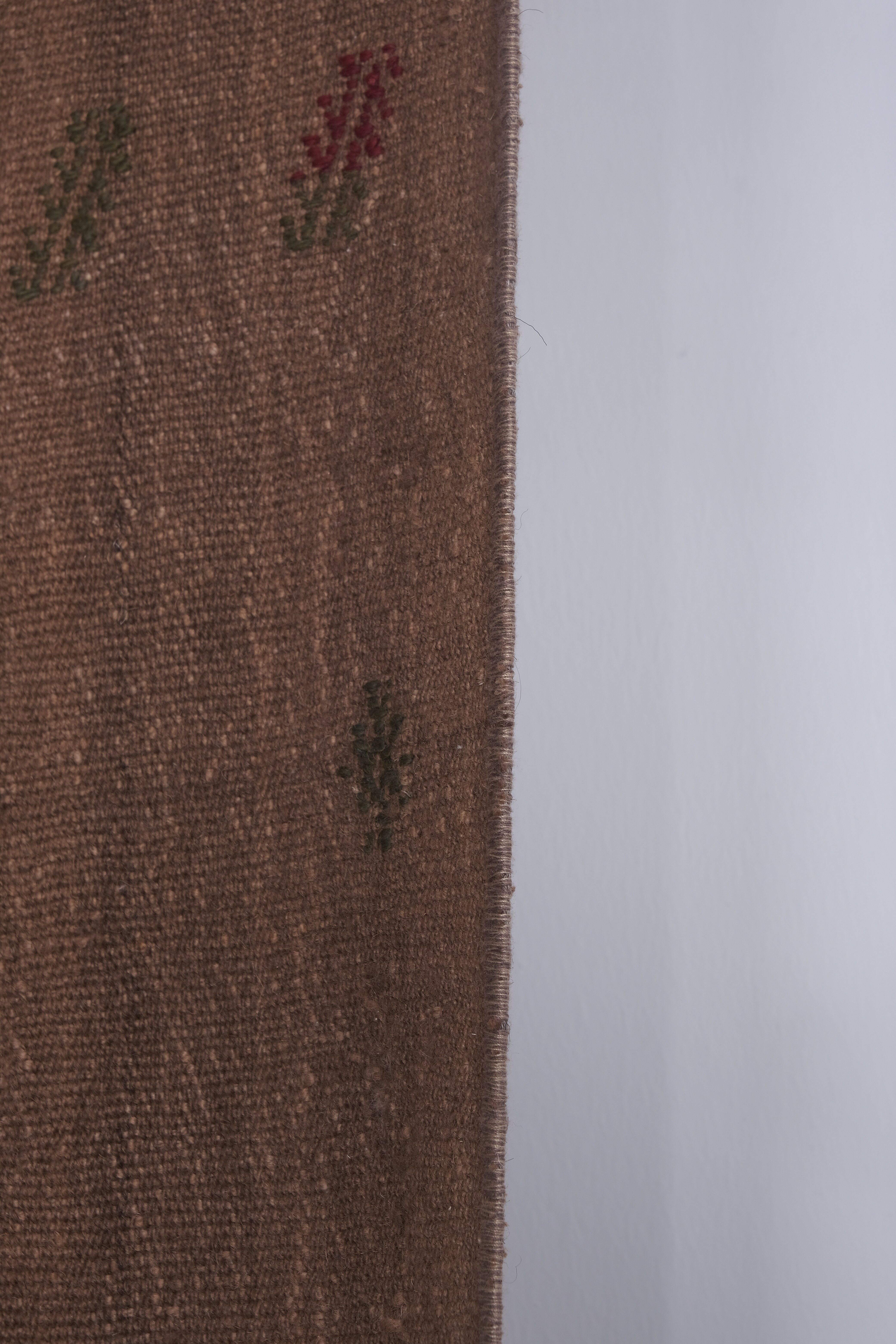 Vintage Turkish rug from Oushak, hand-woven 65x500 cm