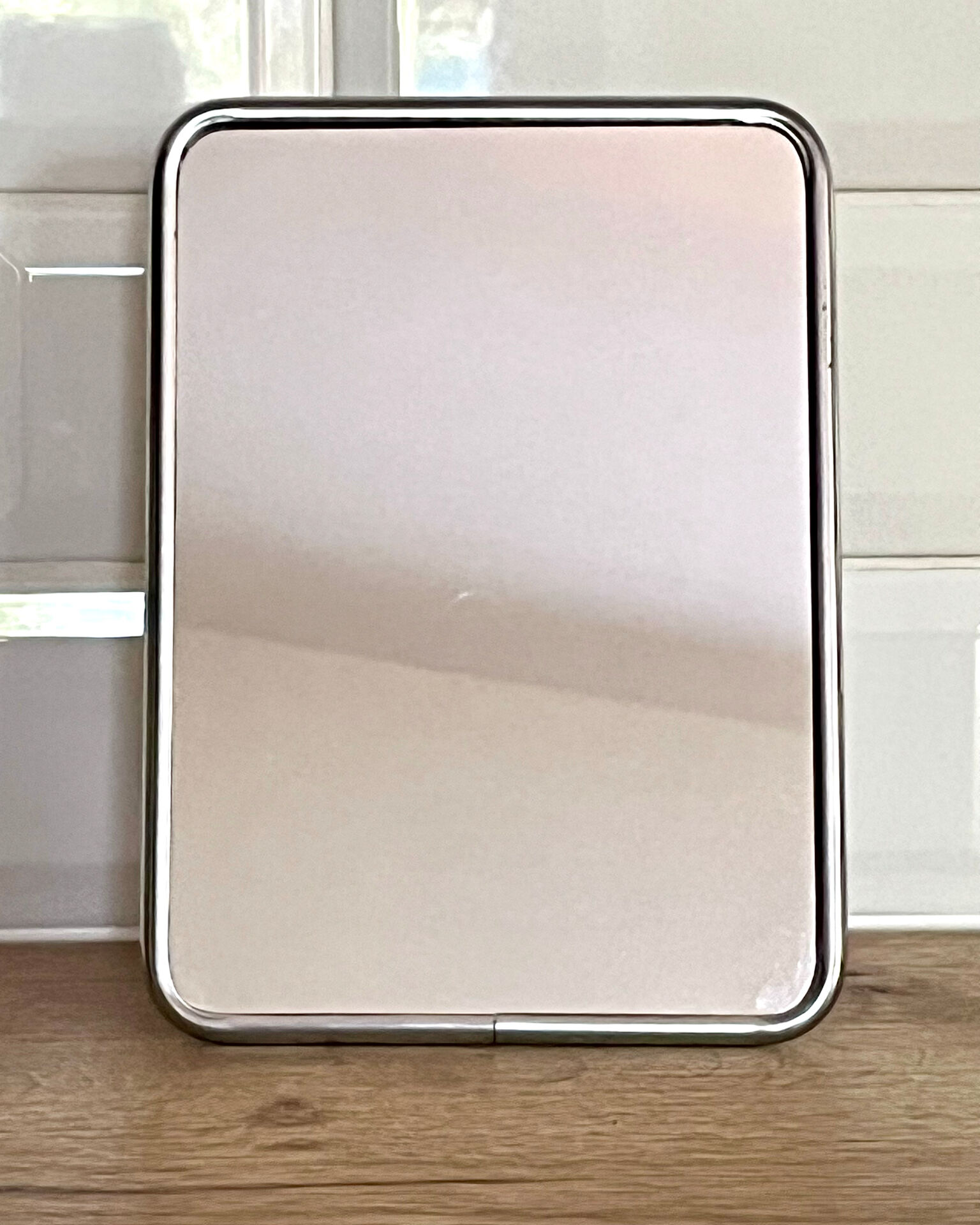 Small barber's mirror