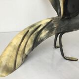 Pair of bronze appliques