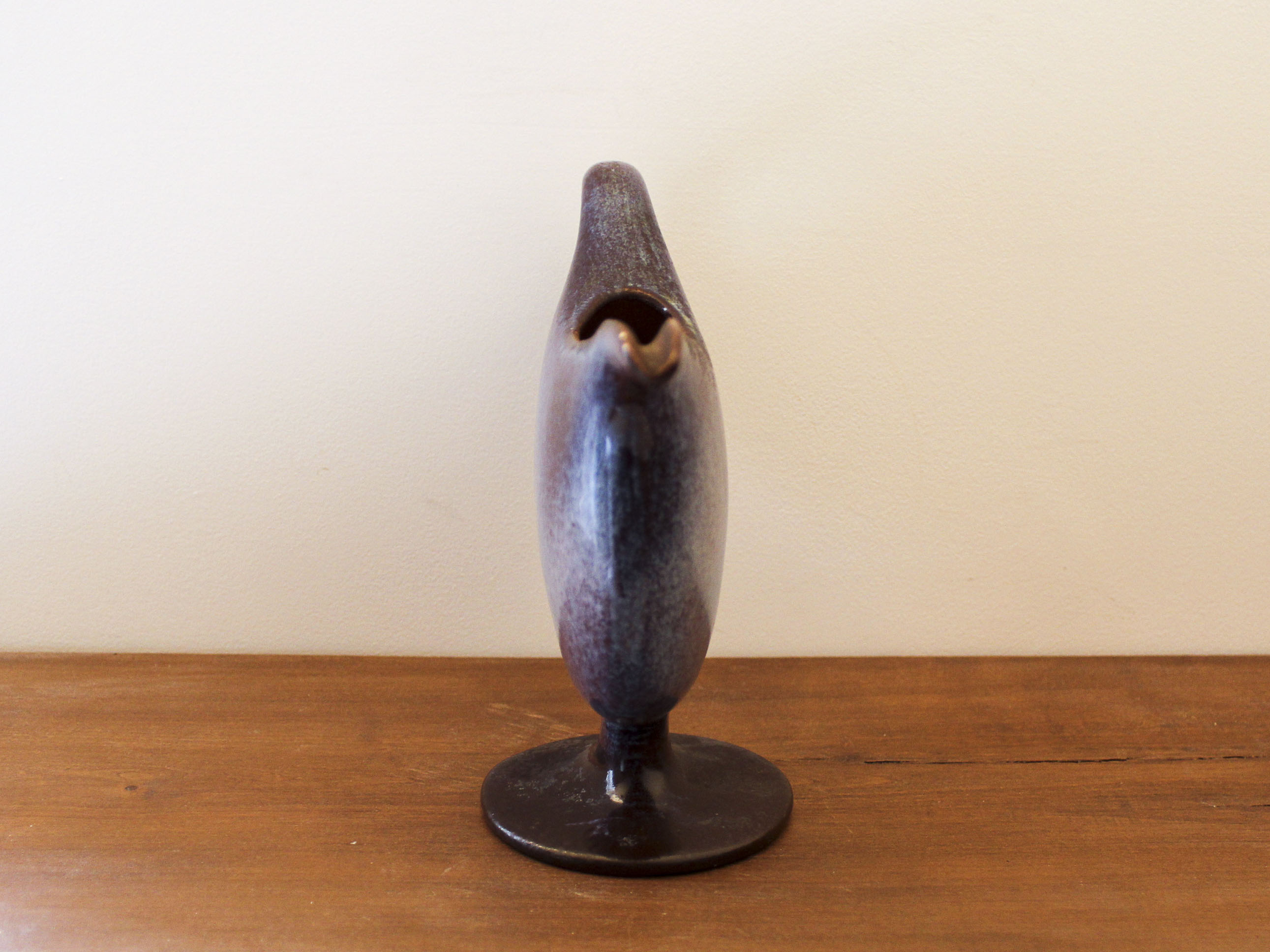 Fred and Andrée Stocker ceramic pouring vase 60s