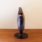 Fred and Andrée Stocker ceramic pouring vase 60s