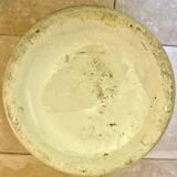 Chinese baluster porcelain vase with polychrome decoration of flowers and pagoda size xxl