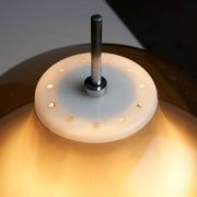 Lampe de table champignon Space Age par Elio Martinelli pour Kontakt Leuchten