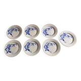 Lot de 7 assiettes Digoin Sarreguemines