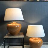 2 Francois Chatain tablelamp 1970s