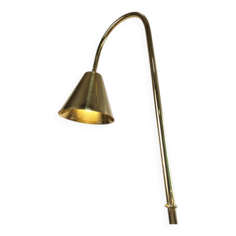 brass floor lamp by Valentí