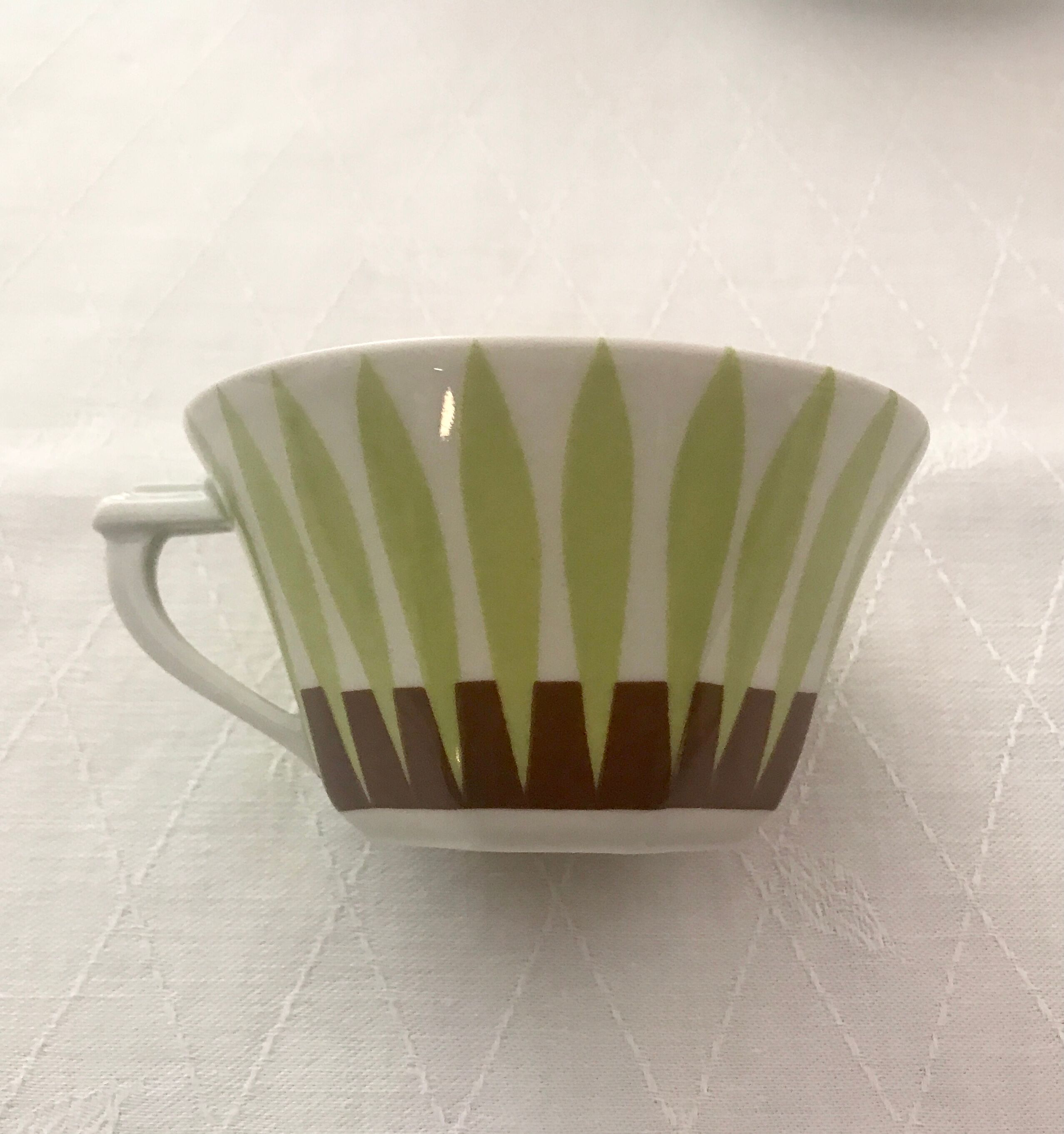 Porcelain tea or vintage coffee set