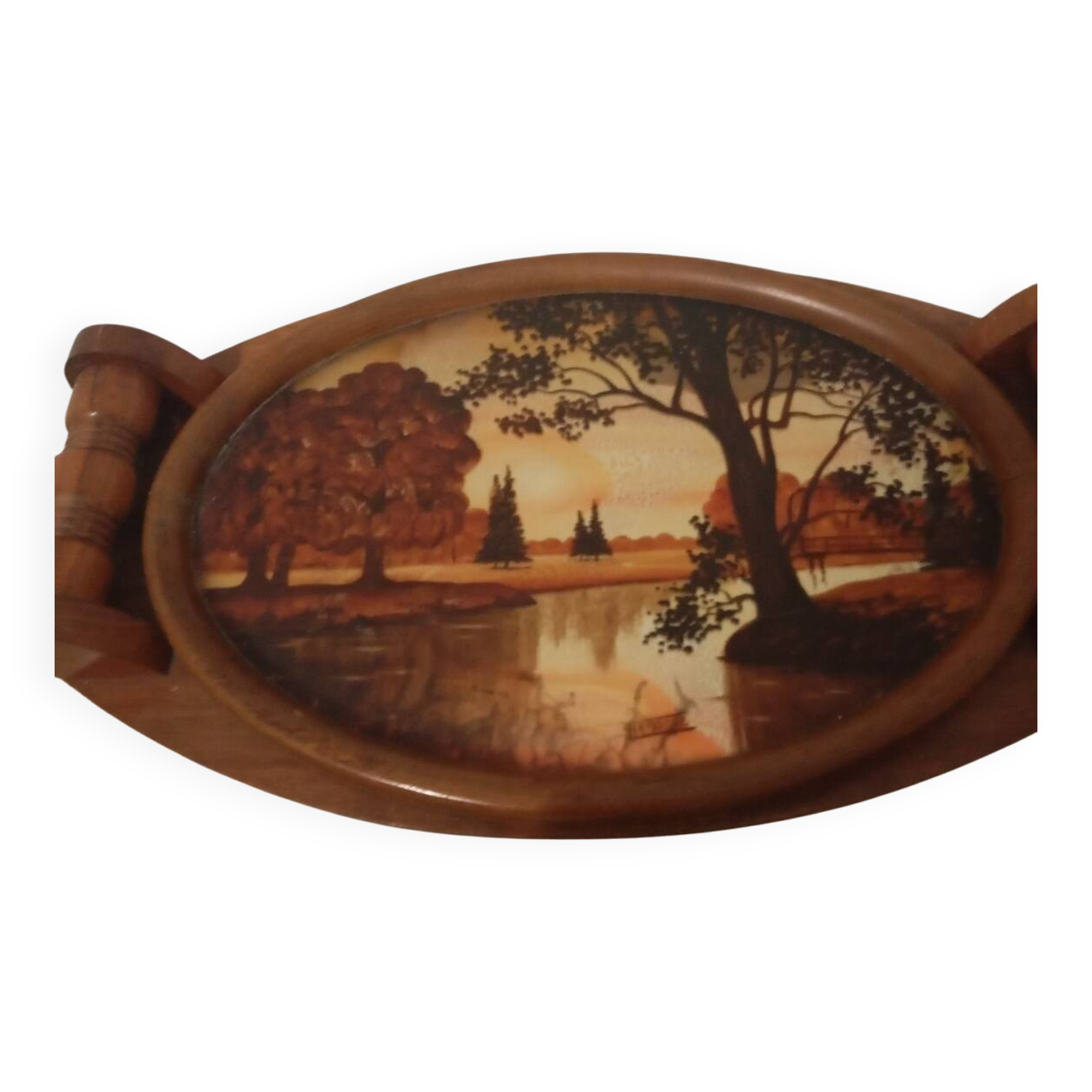 Art Deco plateau signed Germonde