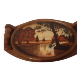 Art Deco plateau signed Germonde