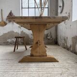 2m beech monastery table