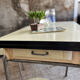 Formica and chrome extension table 2 stools 2 chairs