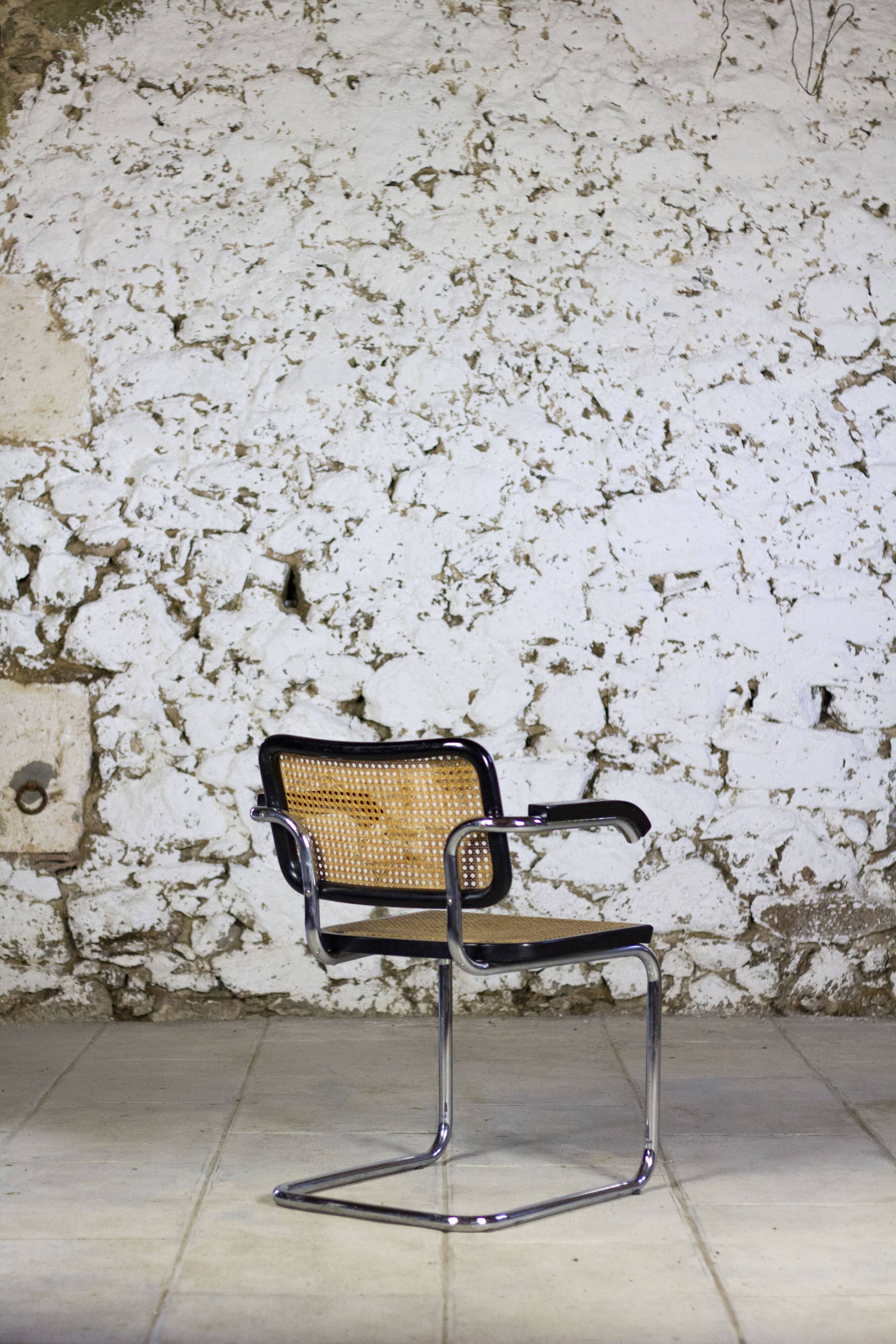 Cesca b64 armchair Marcel Breuer