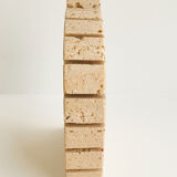 Serre-livre "Cheval" en travertin par Fratelli Manelli pour Marble Art Marta