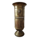 Vintage brass umbrella stand – lion head handles