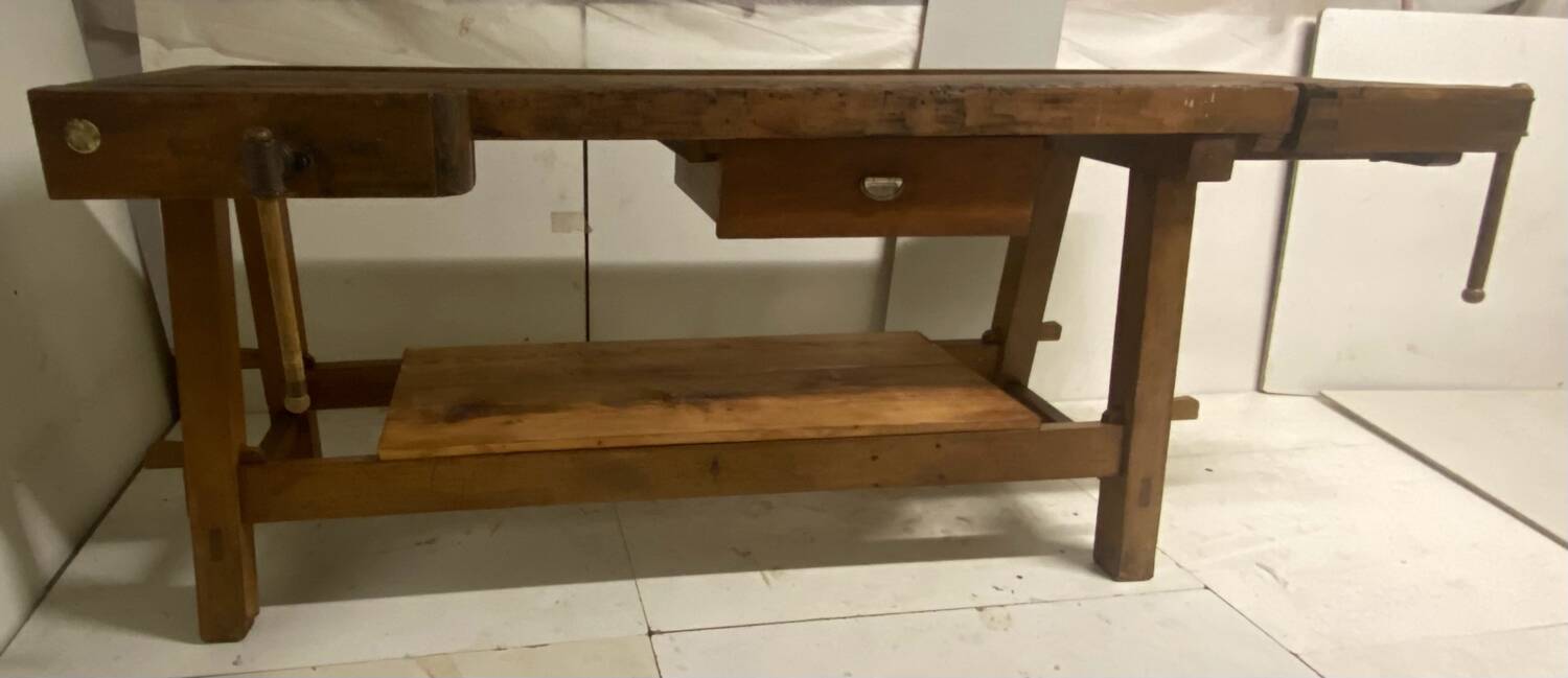 Carpenter's workbench from 1930