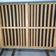 Vintage canned basket bed