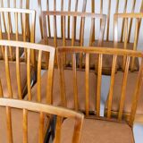 Set of 10 dining room chairs 1940