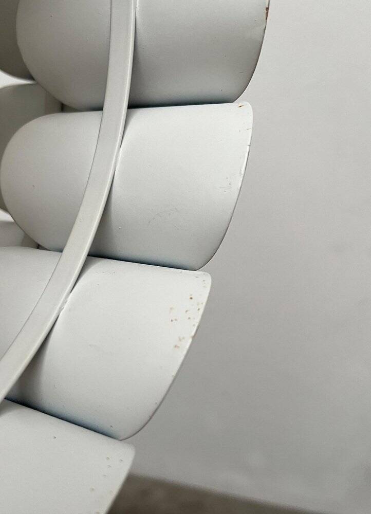 White metal suspension from the mid-century by H. Zender for Temde, 1960s.