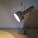 Lampe de bureau en métal chromé