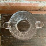 Crystal Ice Bucket Mold + Vintage Handle #D469