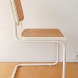 White B32 chair by Marcel Breuer