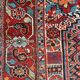Ancient persian ghashghai carpet 130x182 cm