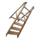 Wooden stool