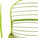 Chairs by Gastone Rinaldi in chromed green painted metal 1960