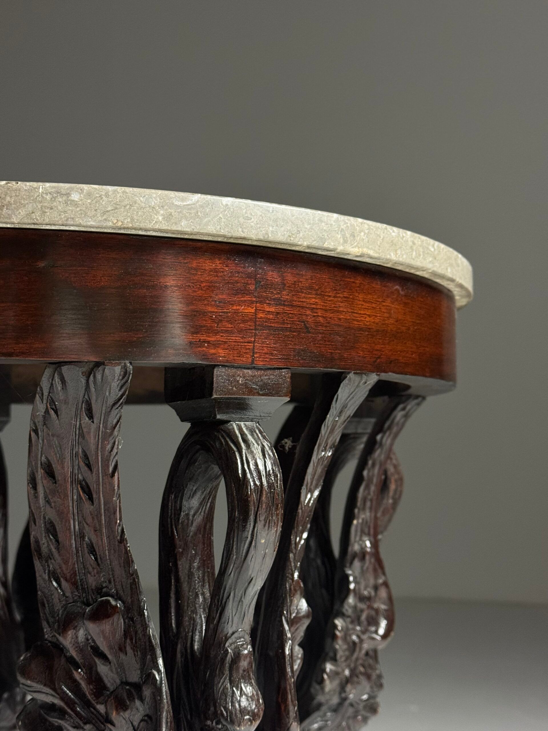 Empire gueridon 19th century mahogany