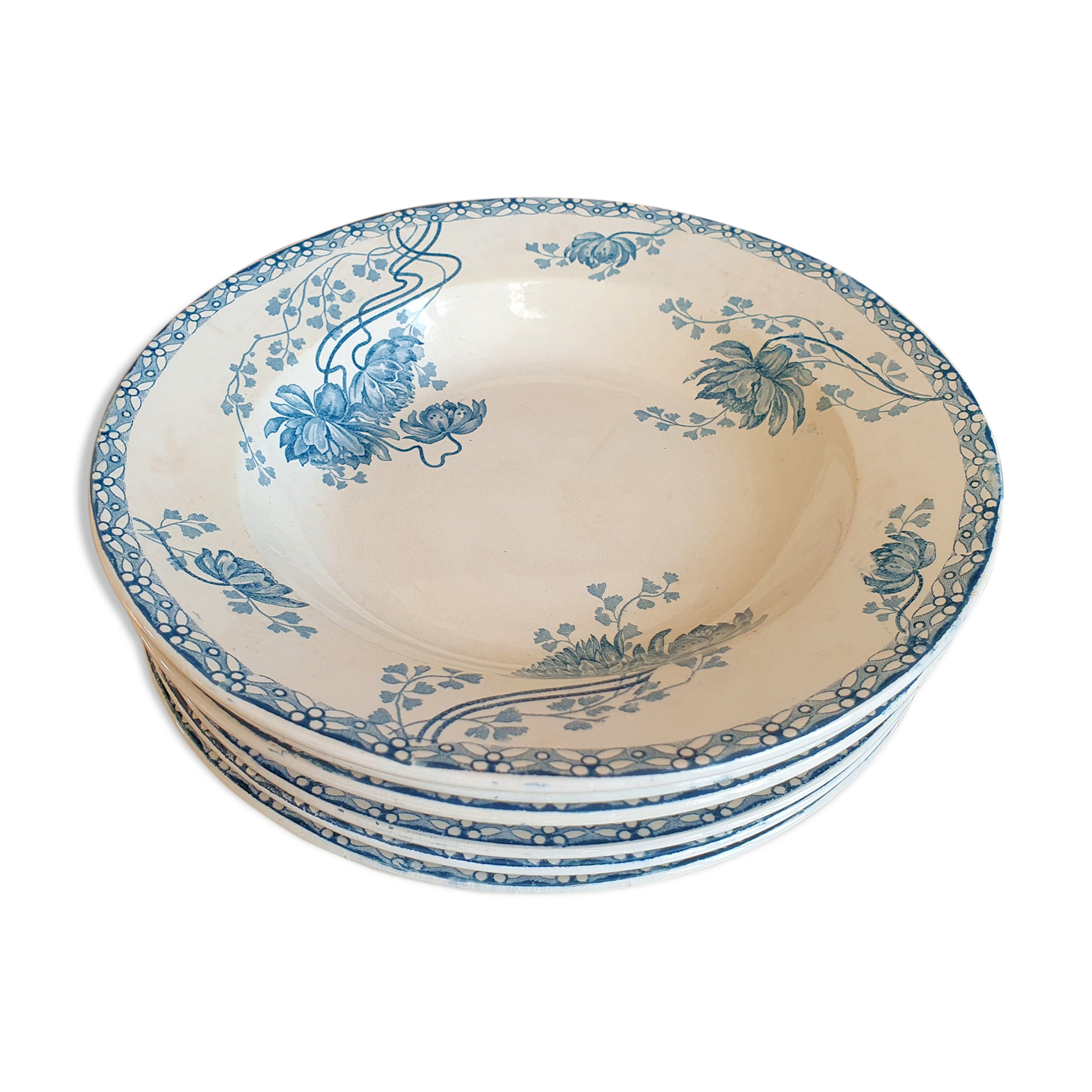 Plates sarreguemines U&C Royat