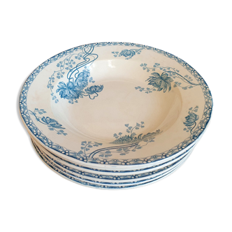 Plates sarreguemines U&C Royat
