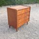 Commode vintage année 60 pieds compas
