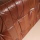 Daybed ‚DS-80‘ in Cognac Patchwork Leather by De Sede | Switzerland 1970s