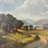 Landscape signed Thomasset