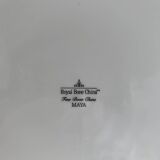 5 large vintage royal bone china dinner plates