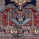 Afghan wool sevan kazak rug 185x143 cm chobi