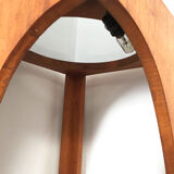 Vintage smoked glass self, 1970