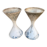 XXL diabolo fiber cement planters Willy Ghul & Anton Bee Eternit