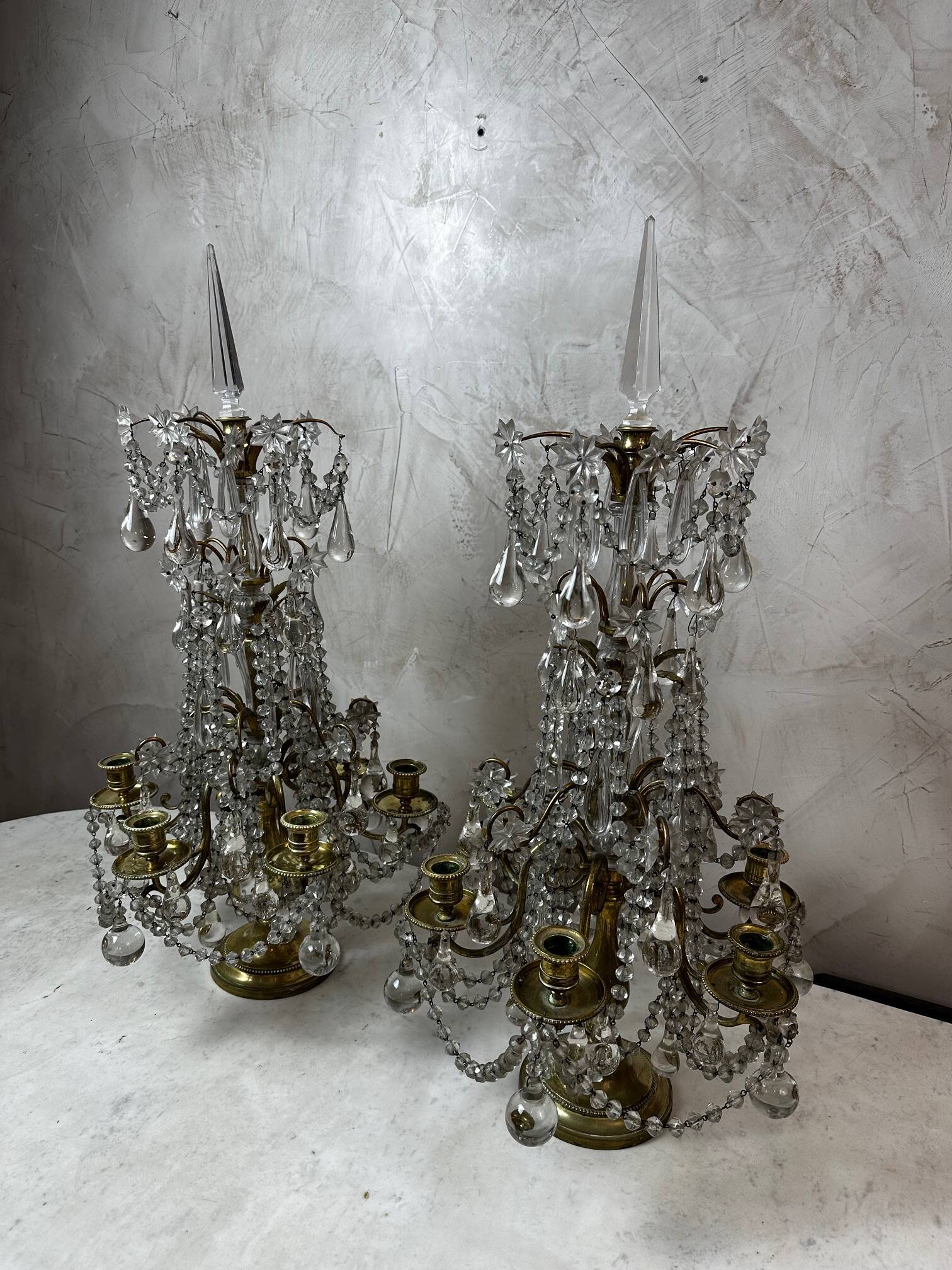 Pair of Louis XVI Candelabra
