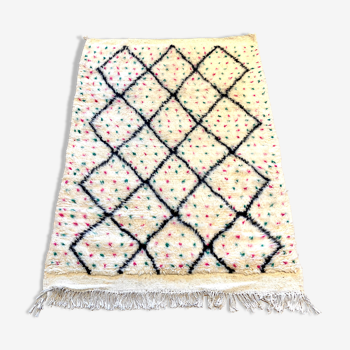 Tapis berbère coloré, 155x105 cm