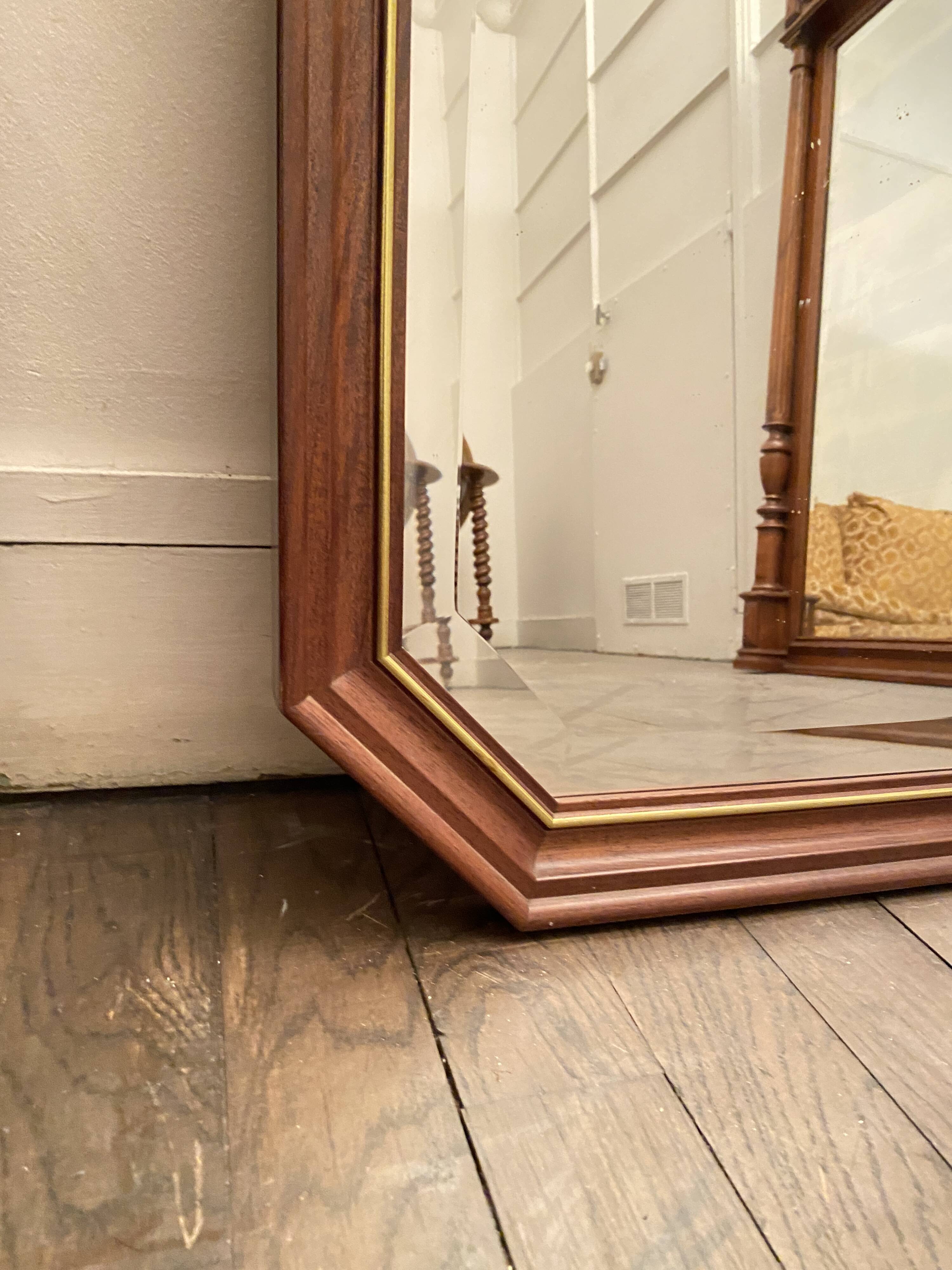 Vintage Scandinavian mirror from the 60s