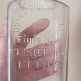 Set of 4 bottles with iode and ancient tissier le conquet seaweed