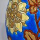 Vase decorated with flowers in enamels of longwy – early twentieth century