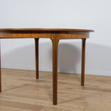 Mid Century Round Extendable Dining Table from McIntosh, 1960s